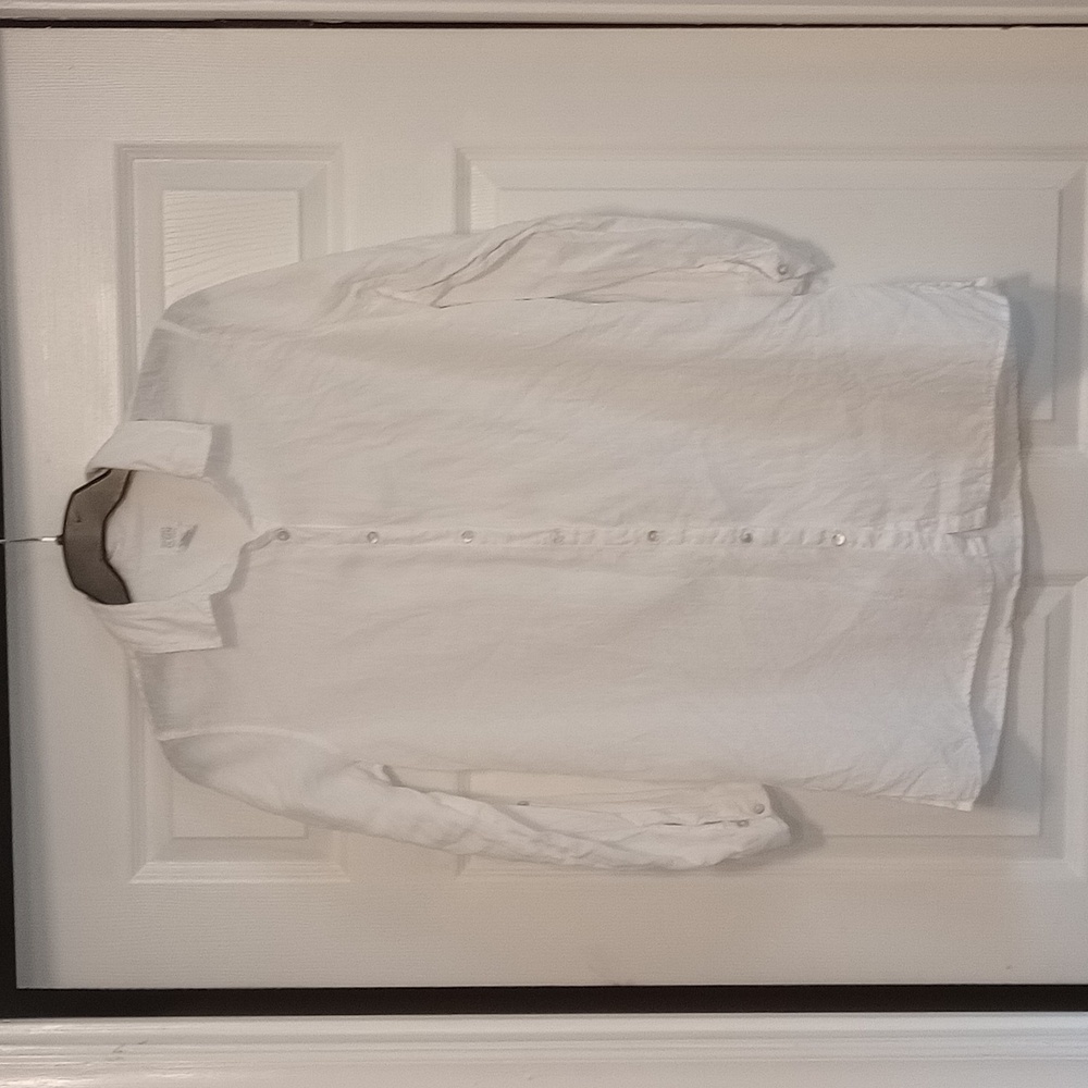 Sigrid Olson 100 % Linen Button Down - image 1